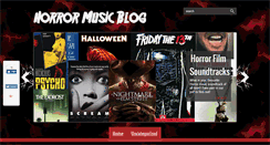 Desktop Screenshot of horrormusicblog.com